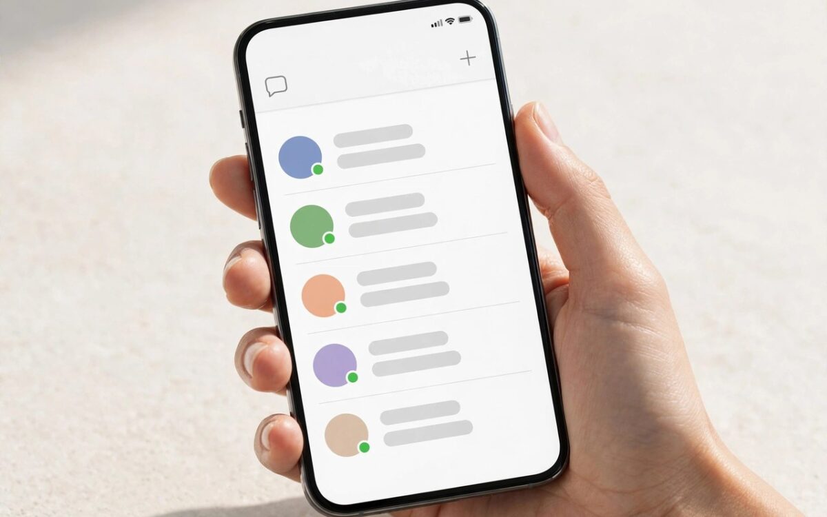 WhatsApp testing Contacts tab with online status, birthdays